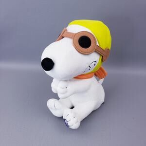 Snoopy Peanuts Hallmark Flying Ace Animated Plush Sounds Movement with Tags